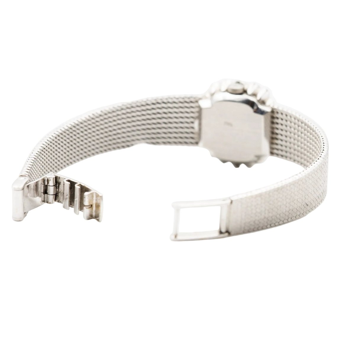 Montre OMEGA or blanc et diamants - Castafiore