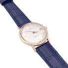 Montre Omega "Seamaster De Ville" en or rose et cuir - Castafiore