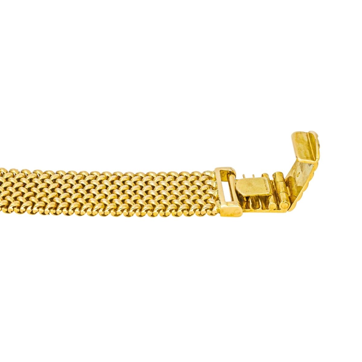 Montre OMEGA "Seamaster" en or jaune et quartz - Castafiore