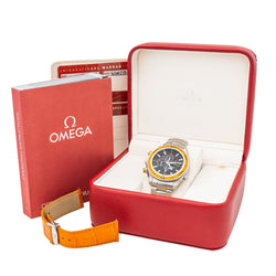 Montre OMEGA "Seamaster Planet Ocean" en acier et saphir - Castafiore