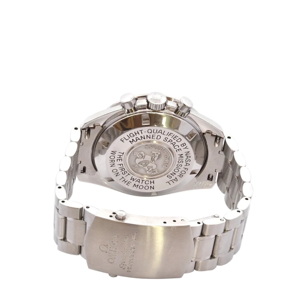 Montre OMEGA "Speedmaster" en acier - Castafiore