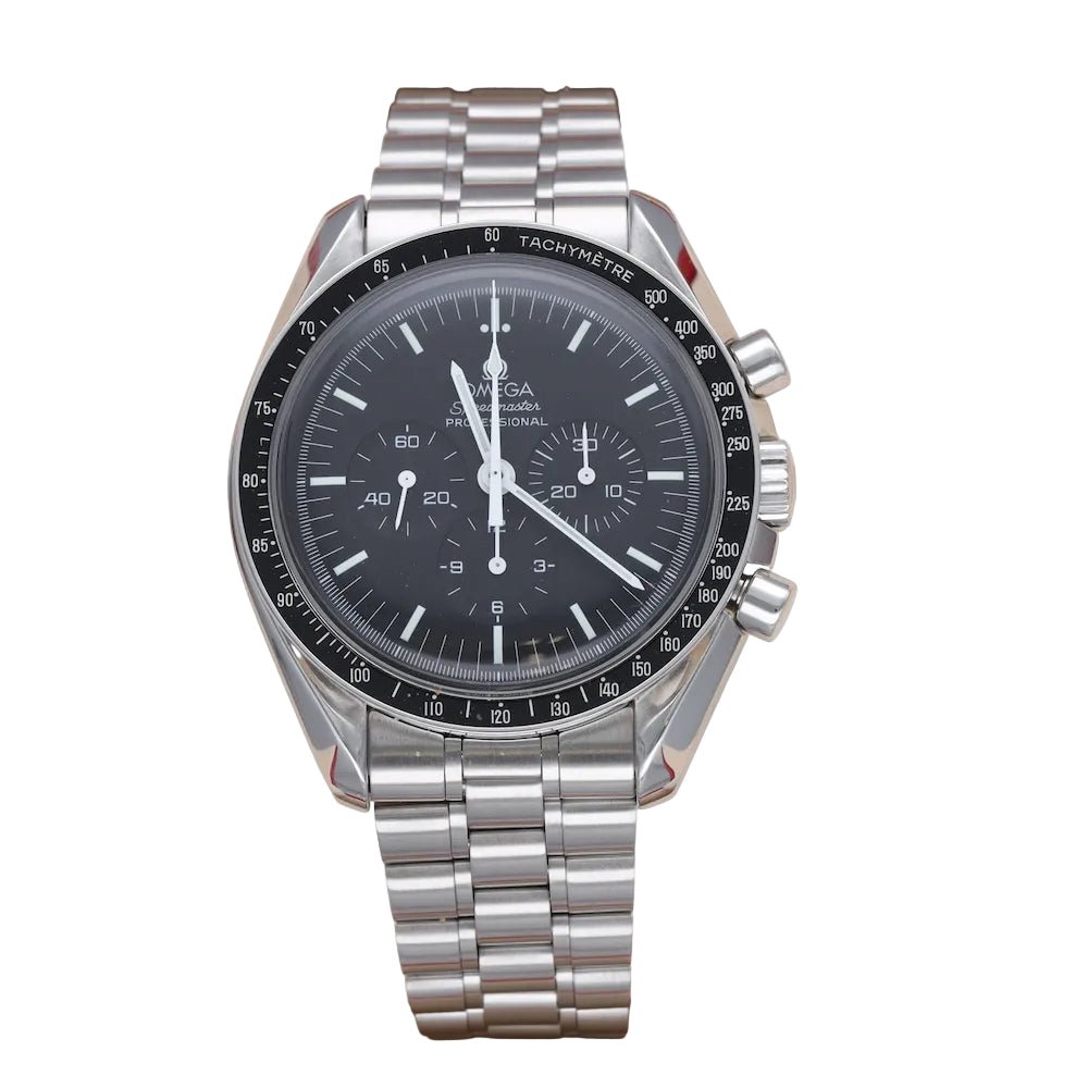 Montre OMEGA "Speedmaster Professional Moonwatch" en acier - Castafiore
