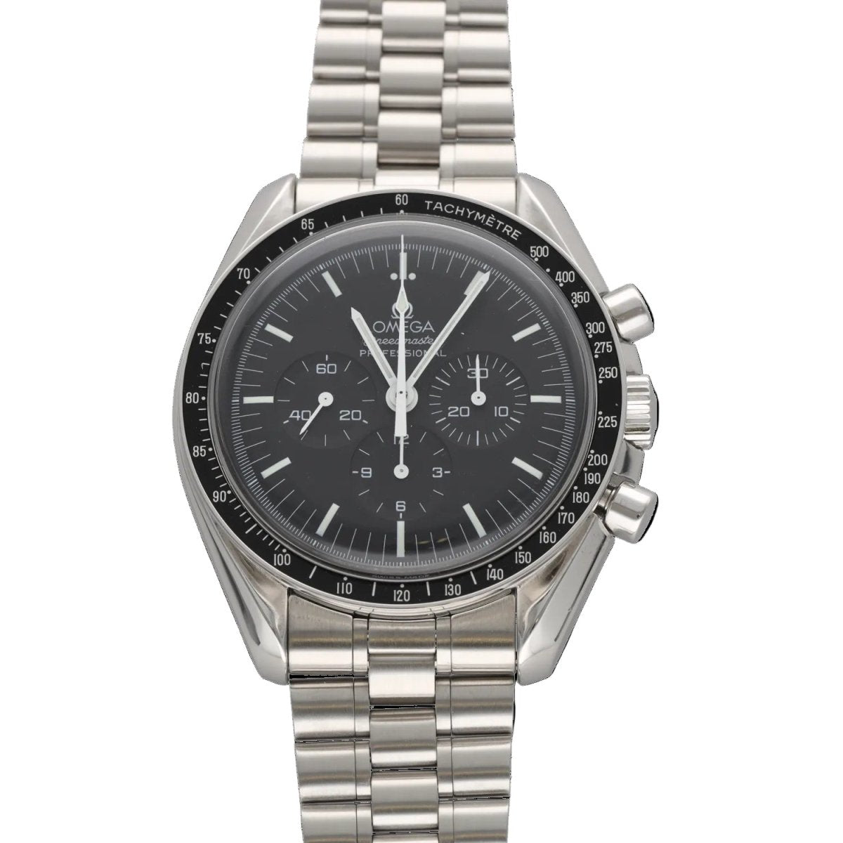 Montre OMEGA "Speedmaster Professional Moonwatch" en acier - Castafiore