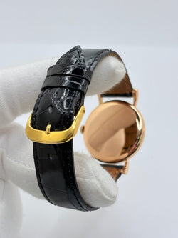 Montre OMÉGA "Vintage" en or rose, acier et cuir - Castafiore