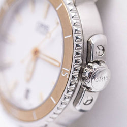 Montre ORIS AQUIS DATE Caoutchouc blanc - Castafiore