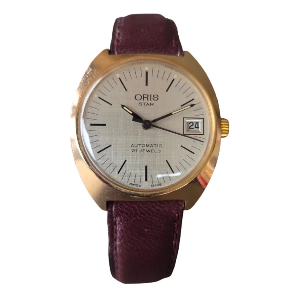 Montre Oris star Automatic vintage Années 1970 - Castafiore