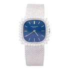 Montre PATEK PHILIPPE en or blanc, diamants - Castafiore