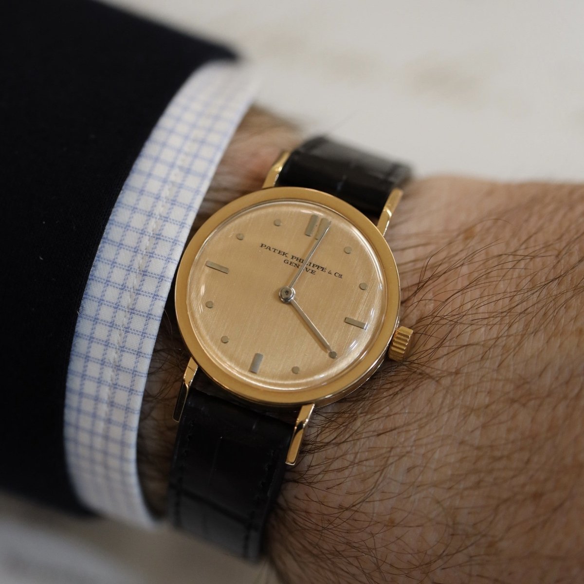 Montre PATEK PHILIPPE en or rose - Castafiore