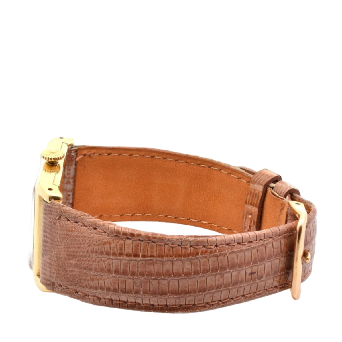 Montre PATEK PHILIPPE "Trust Joyero" en or jaune et cuir - Castafiore