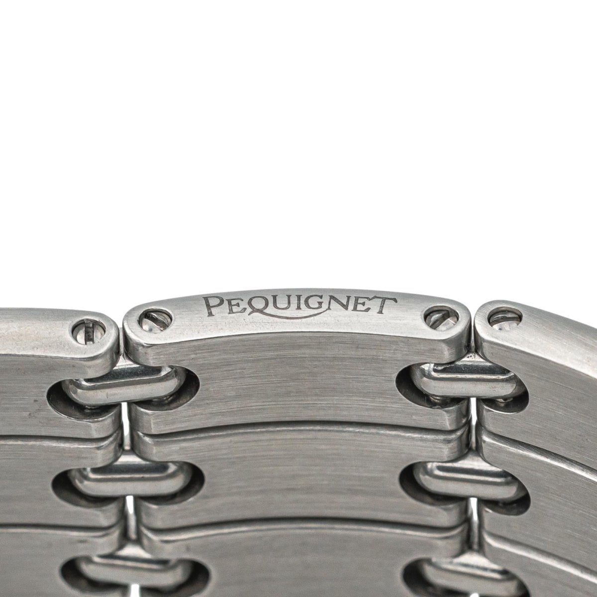 Montre PEGUIGNET "Moorea" en acier, saphir et quartz - Castafiore