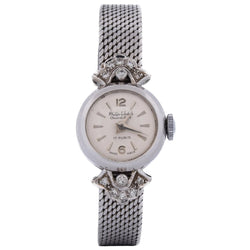 Montre PHILIP en or blanc et diamants - Castafiore