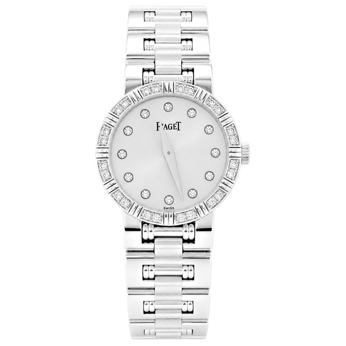 Montre PIAGET "Dancer" en or blanc et diamants - Castafiore