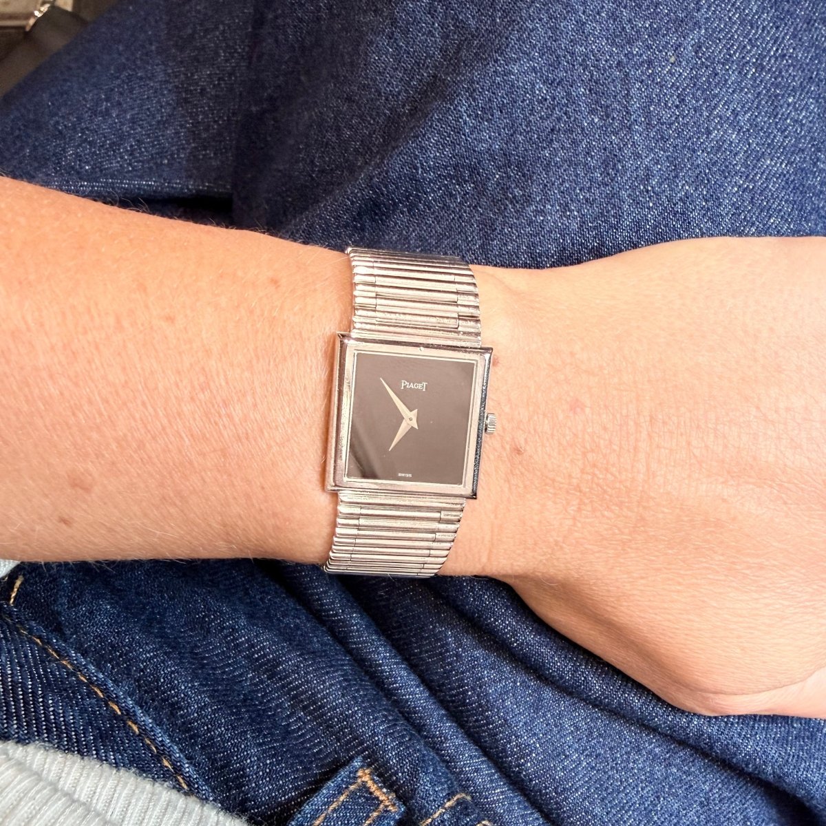 Montre PIAGET en or blanc et mécanique - Castafiore