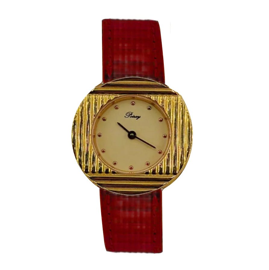 Montre POIRAY en or jaune - Castafiore