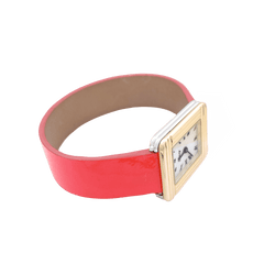 Montre POIRAY, "Ma Première", plaqué or, acier. - Castafiore