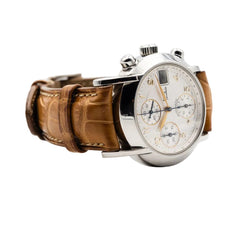 Montre POMELLATO en or jaune, acier et cuir - Castafiore