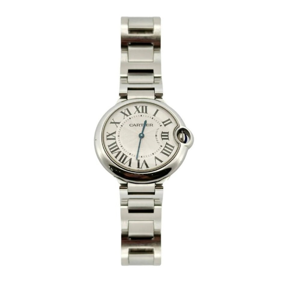 Montre Quartz CARTIER "Ballon bleu" en acier - Castafiore