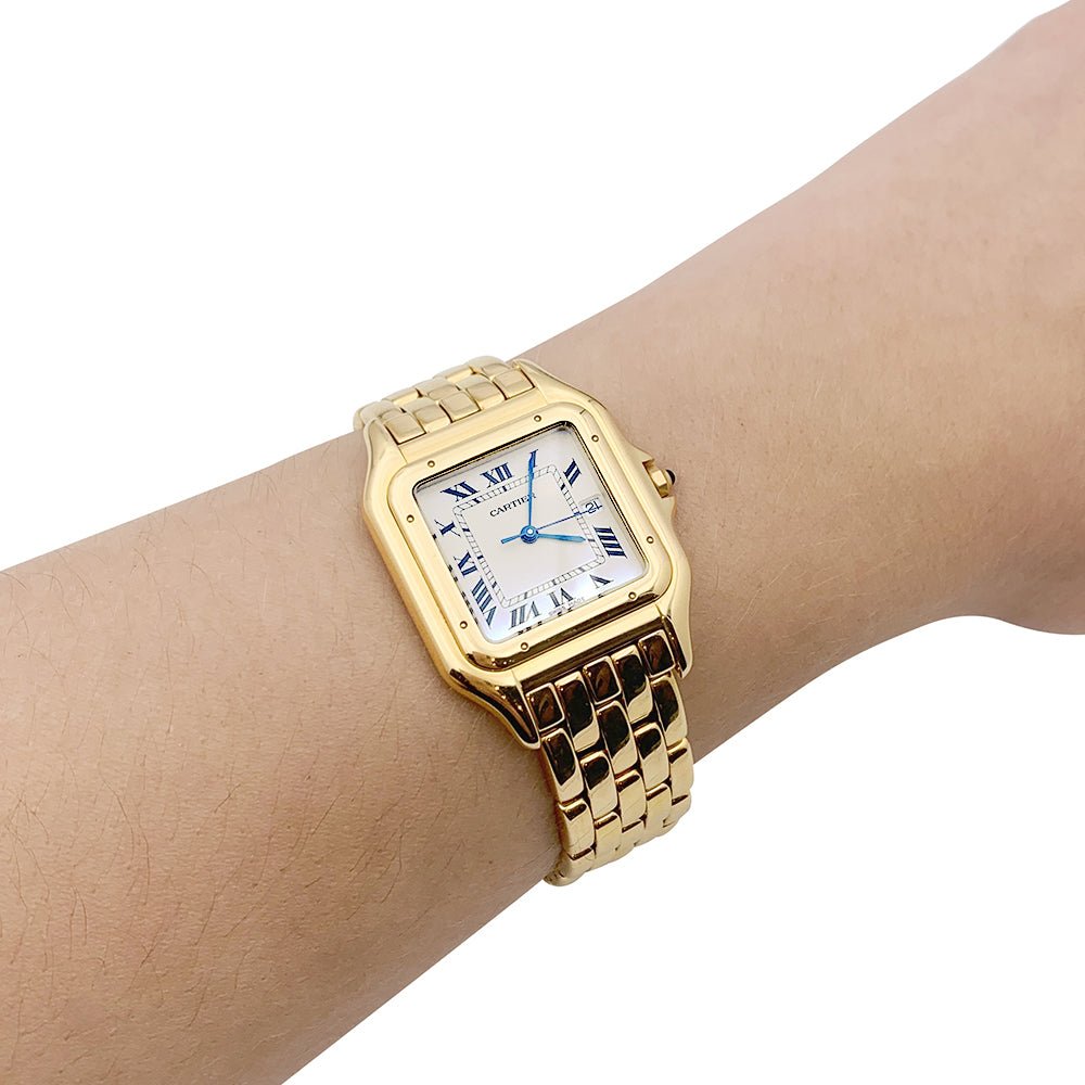 Montre Quartz CARTIER "Panthère" en or jaune - Castafiore