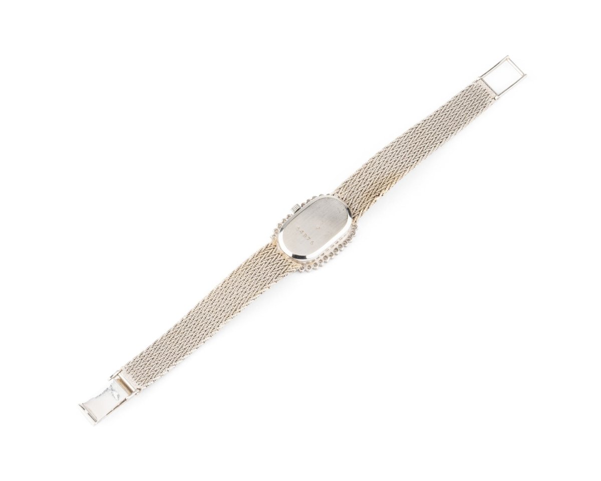 Montre Quartz CÉRÉSOLE en or blanc et diamants - Castafiore