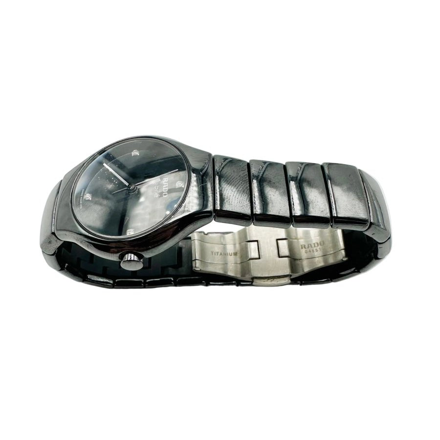 Montre RADO "Jubilé" en céramique noire et diamants - Castafiore