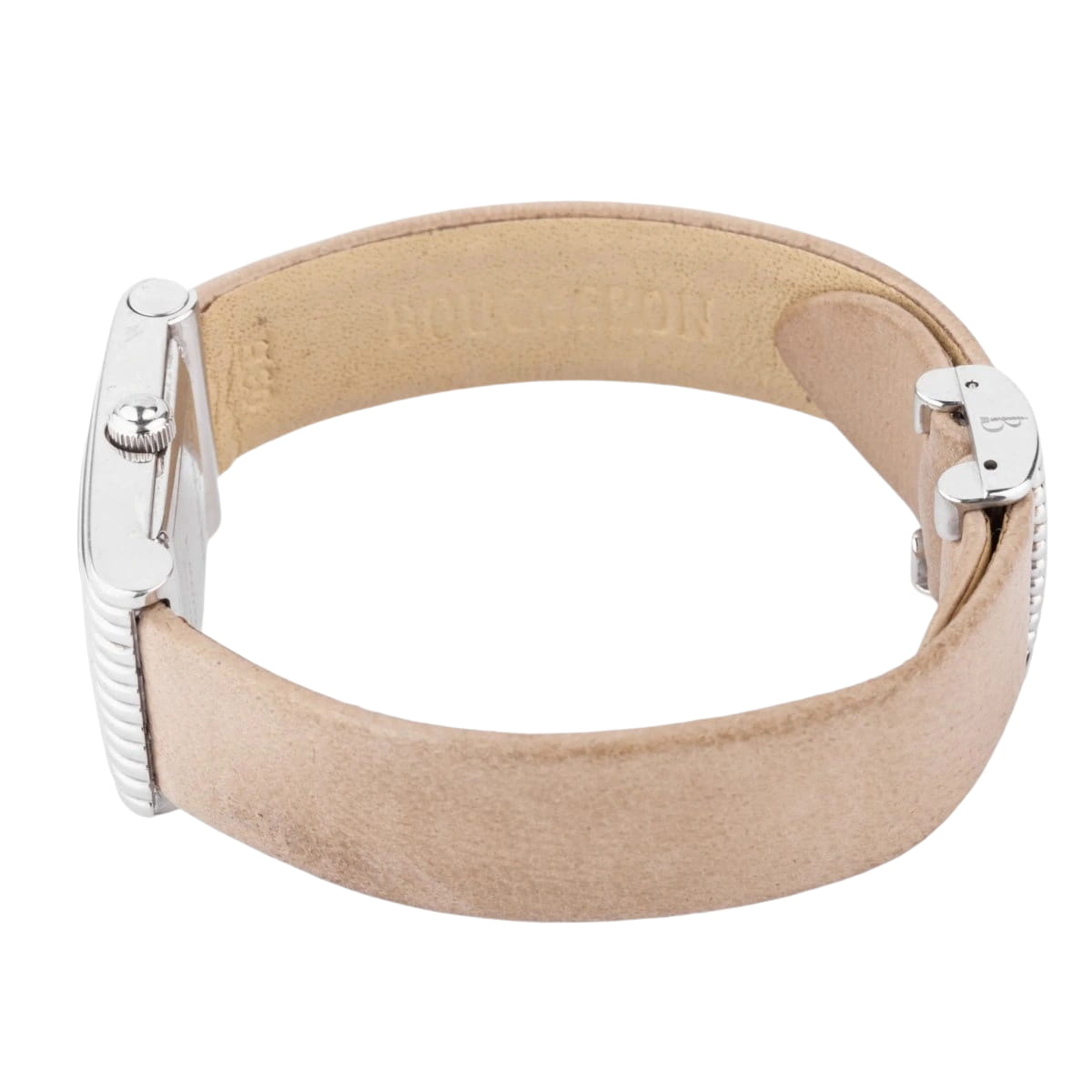 Montre rectangulaire en acier Boucheron collection Reflet - Castafiore