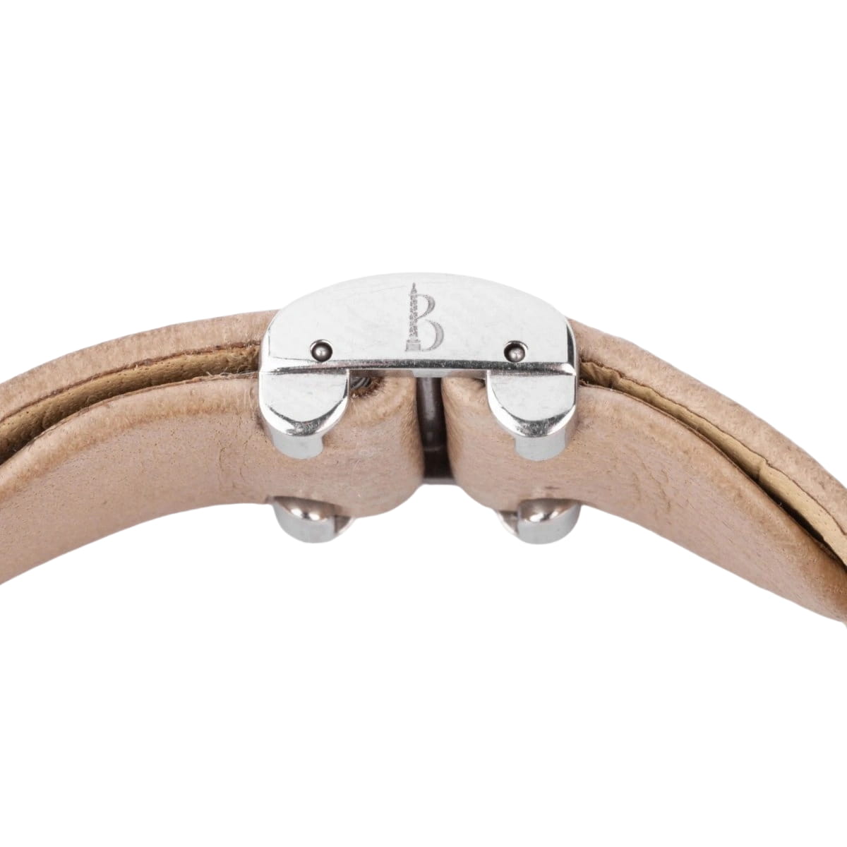 Montre rectangulaire en acier Boucheron collection Reflet - Castafiore