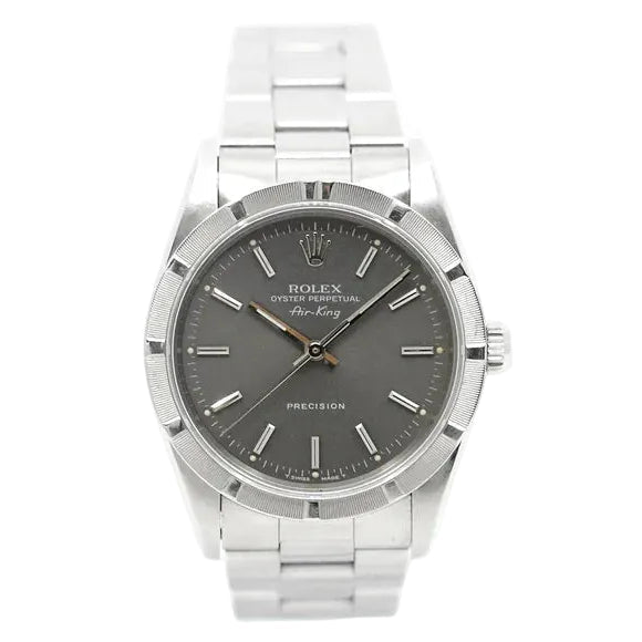 Montre ROLEX "Air King" en acier - Castafiore