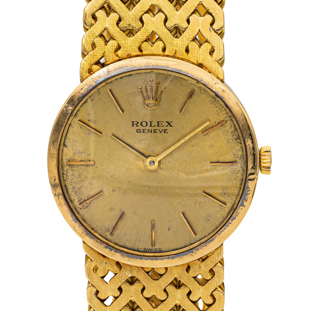 Montre ROLEX Cellini en or jaune - Castafiore