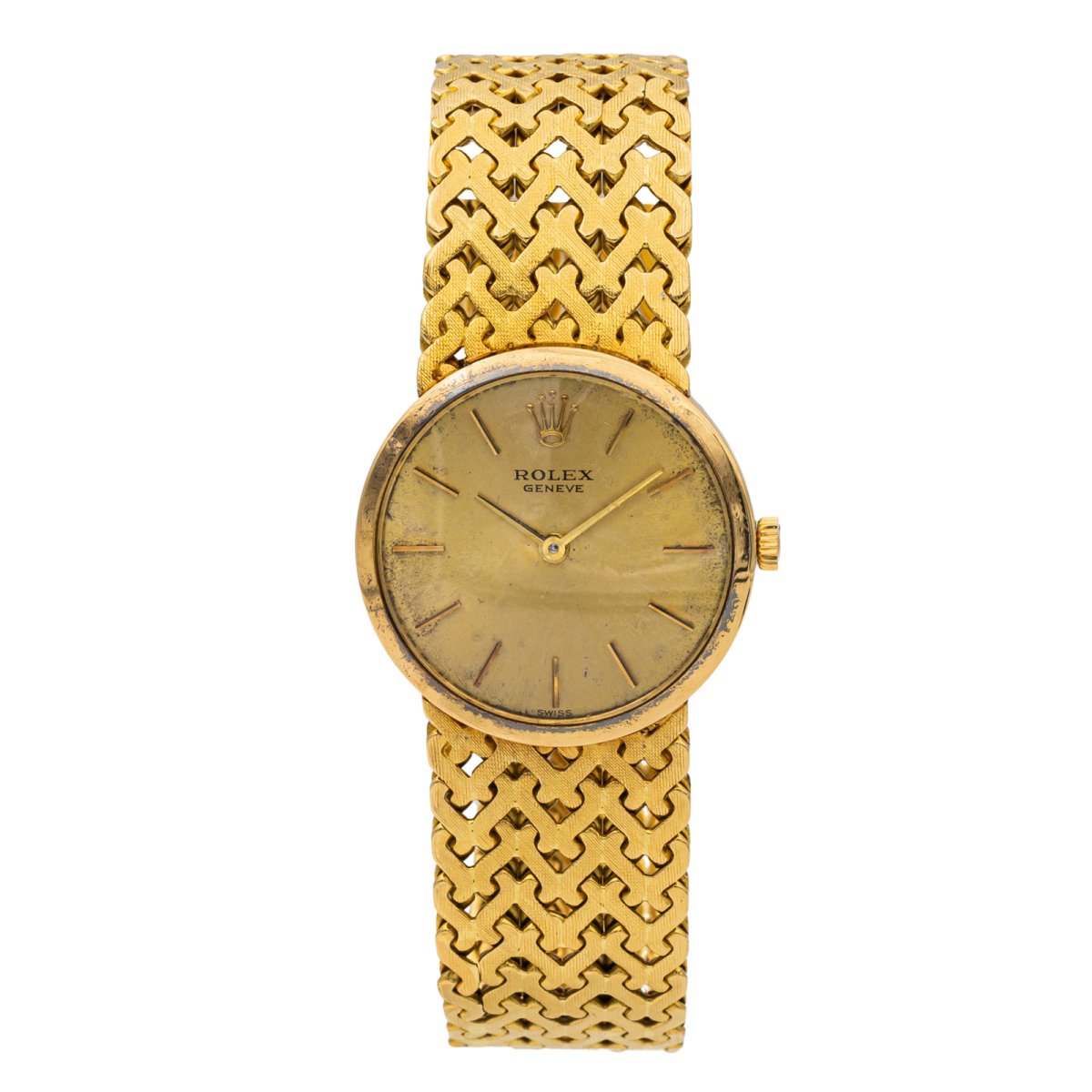 Montre ROLEX Cellini en or jaune - Castafiore