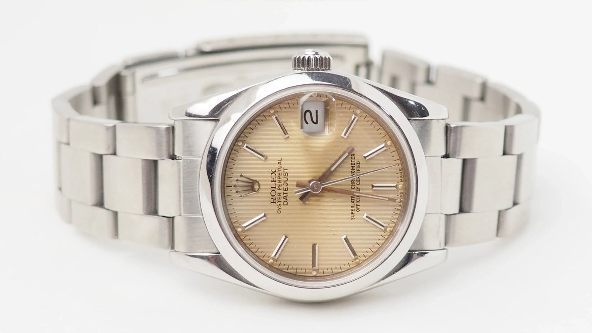 Montre Rolex DateJust 31 mm en acier - Castafiore