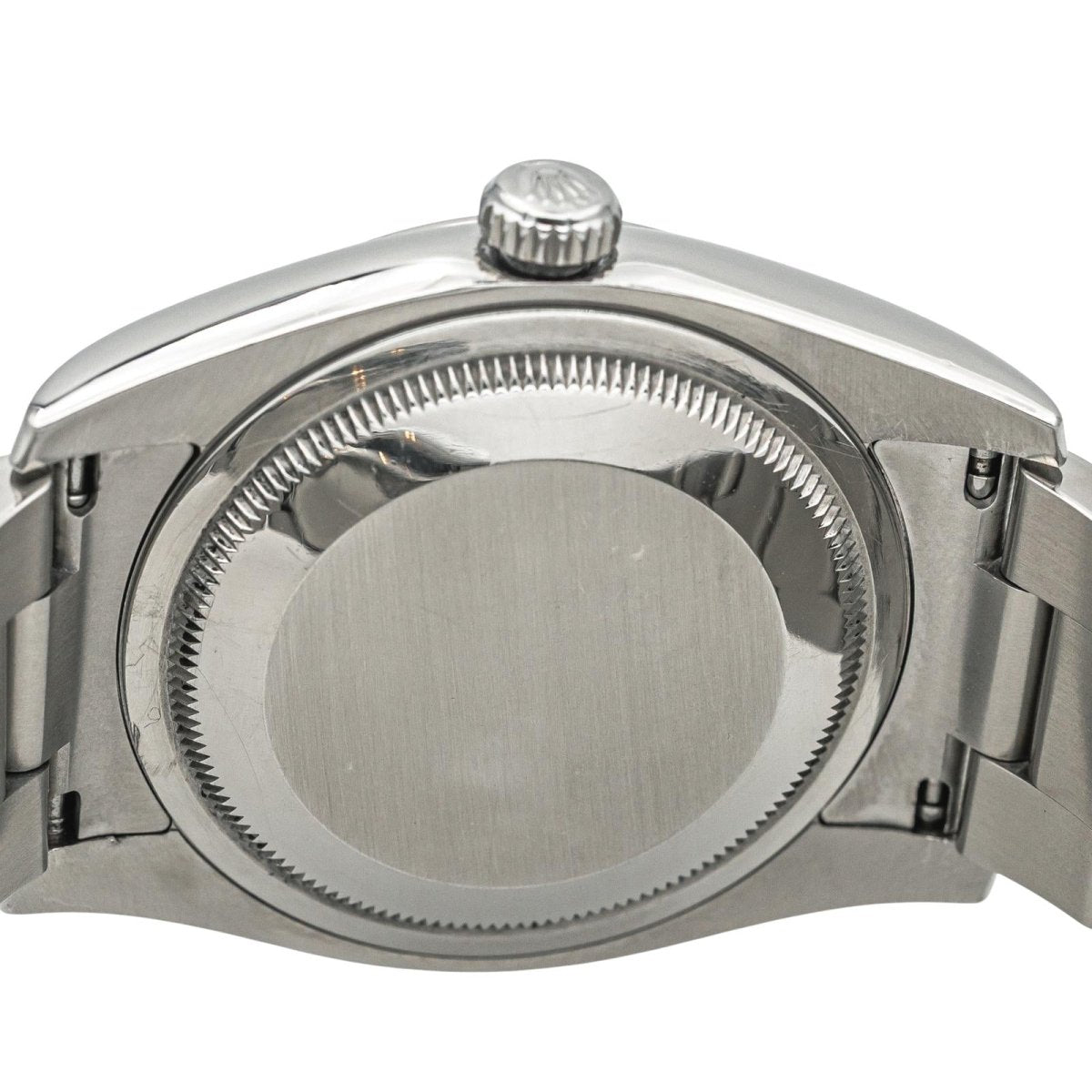 Montre ROLEX "Datejust" en acier et saphir - Castafiore