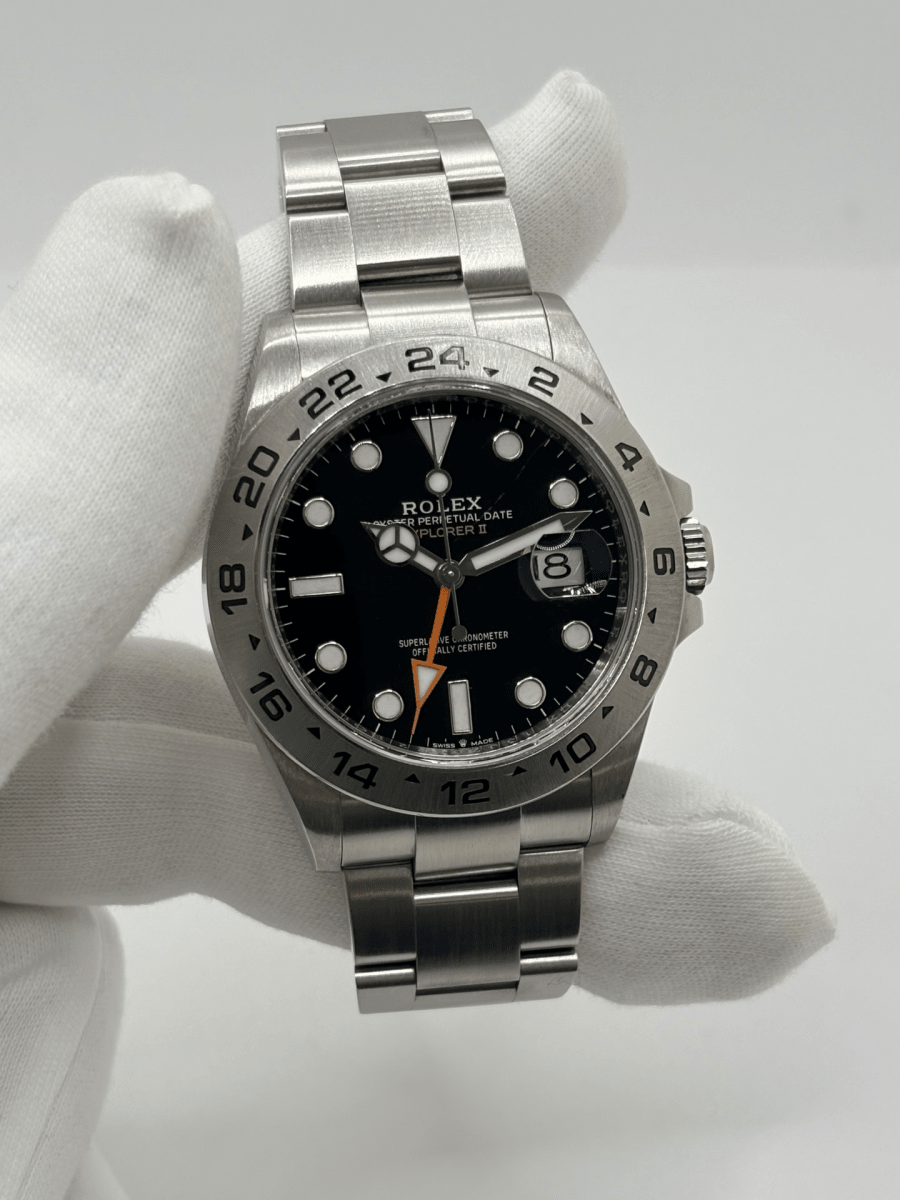 Montre ROLEX "Explorer" en acier - Castafiore