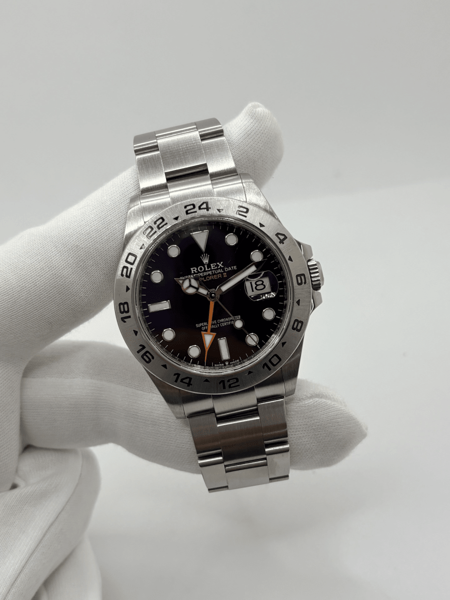 Montre ROLEX "Explorer" en acier - Castafiore