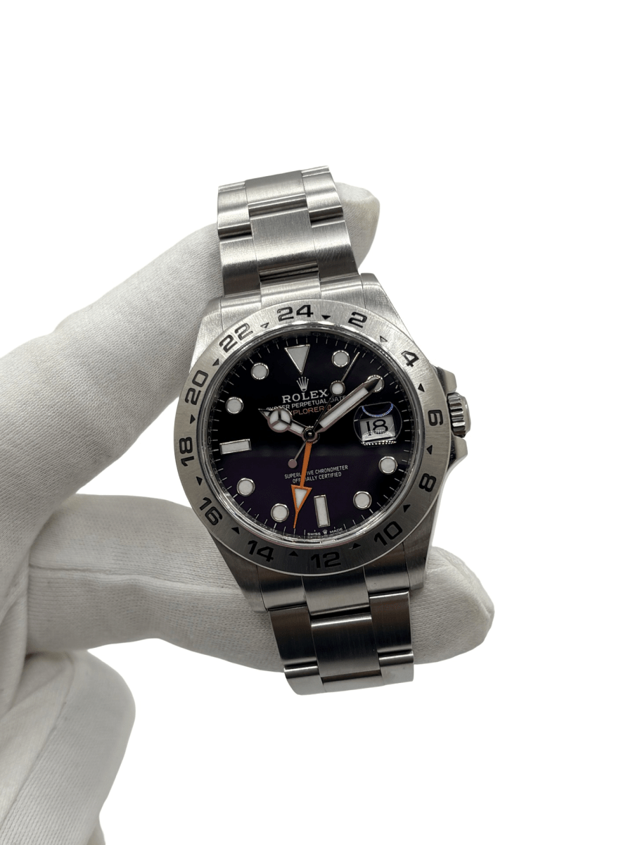 Montre ROLEX "Explorer" en acier - Castafiore