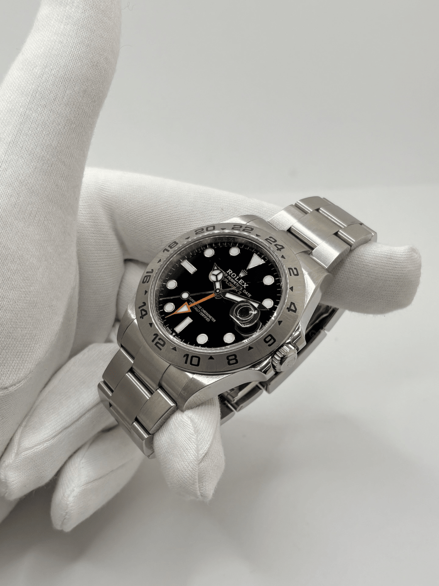 Montre ROLEX "Explorer" en acier - Castafiore