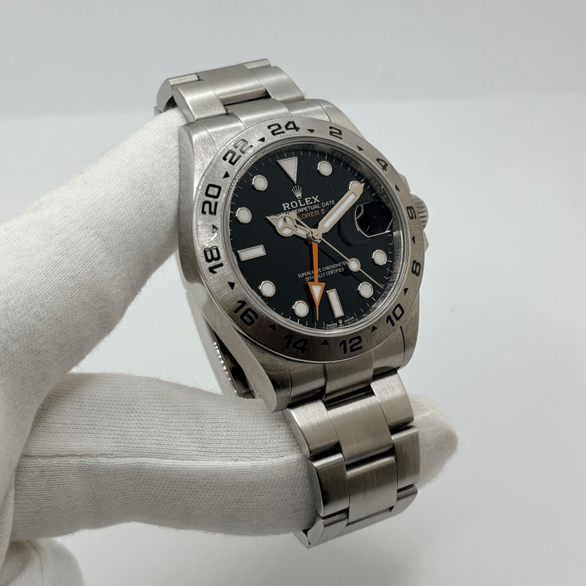 Montre ROLEX "Explorer" en acier - Castafiore