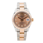 Montre ROLEX "Lady - Datejust" Acier Diamant - Castafiore