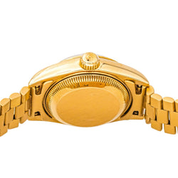 Montre ROLEX "Lady - Datejust" en or jaune - Castafiore