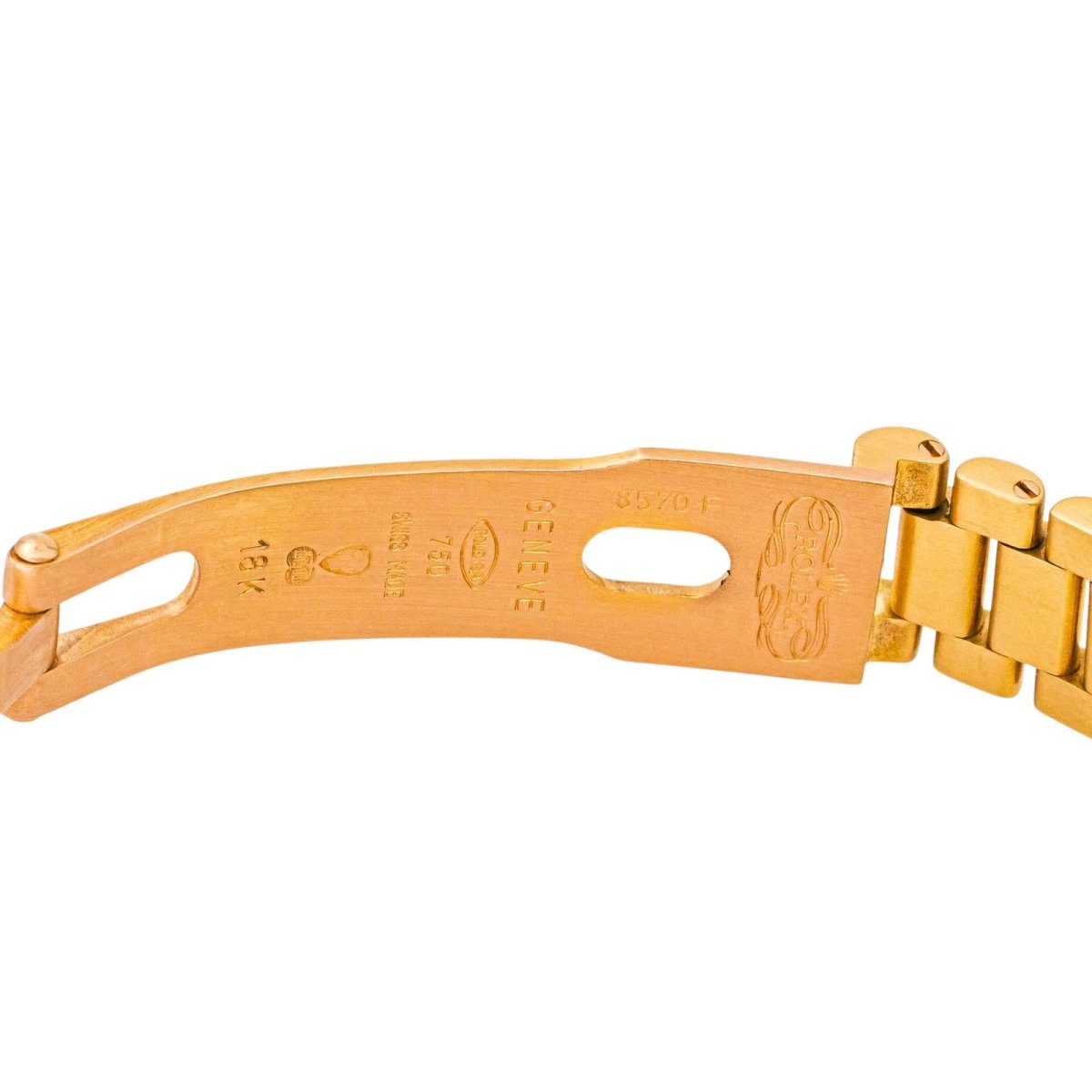 Montre ROLEX "Lady - Datejust" en or jaune - Castafiore