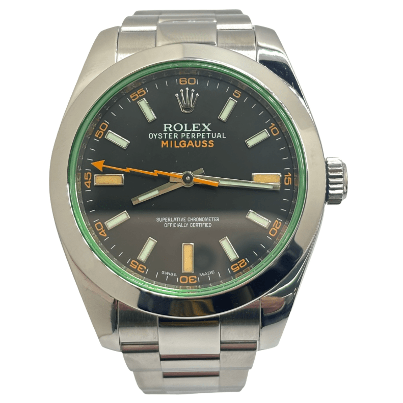 Montre ROLEX "Milgauss" en acier - Castafiore