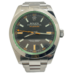 Montre ROLEX "Milgauss" en acier - Castafiore