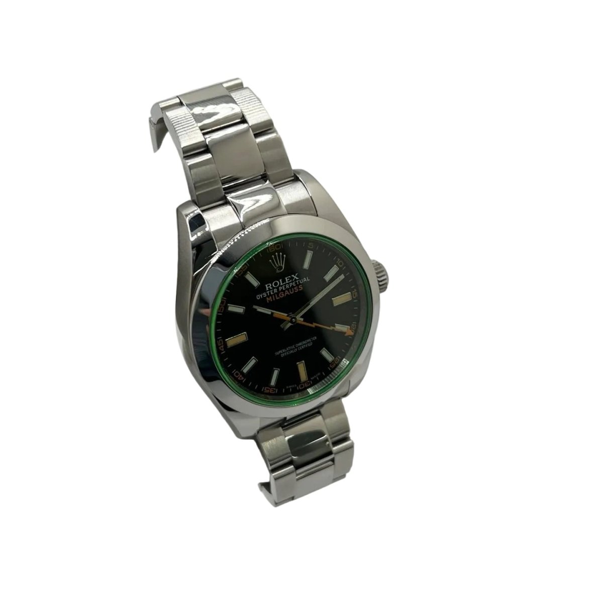Montre ROLEX "Milgauss" en acier - Castafiore