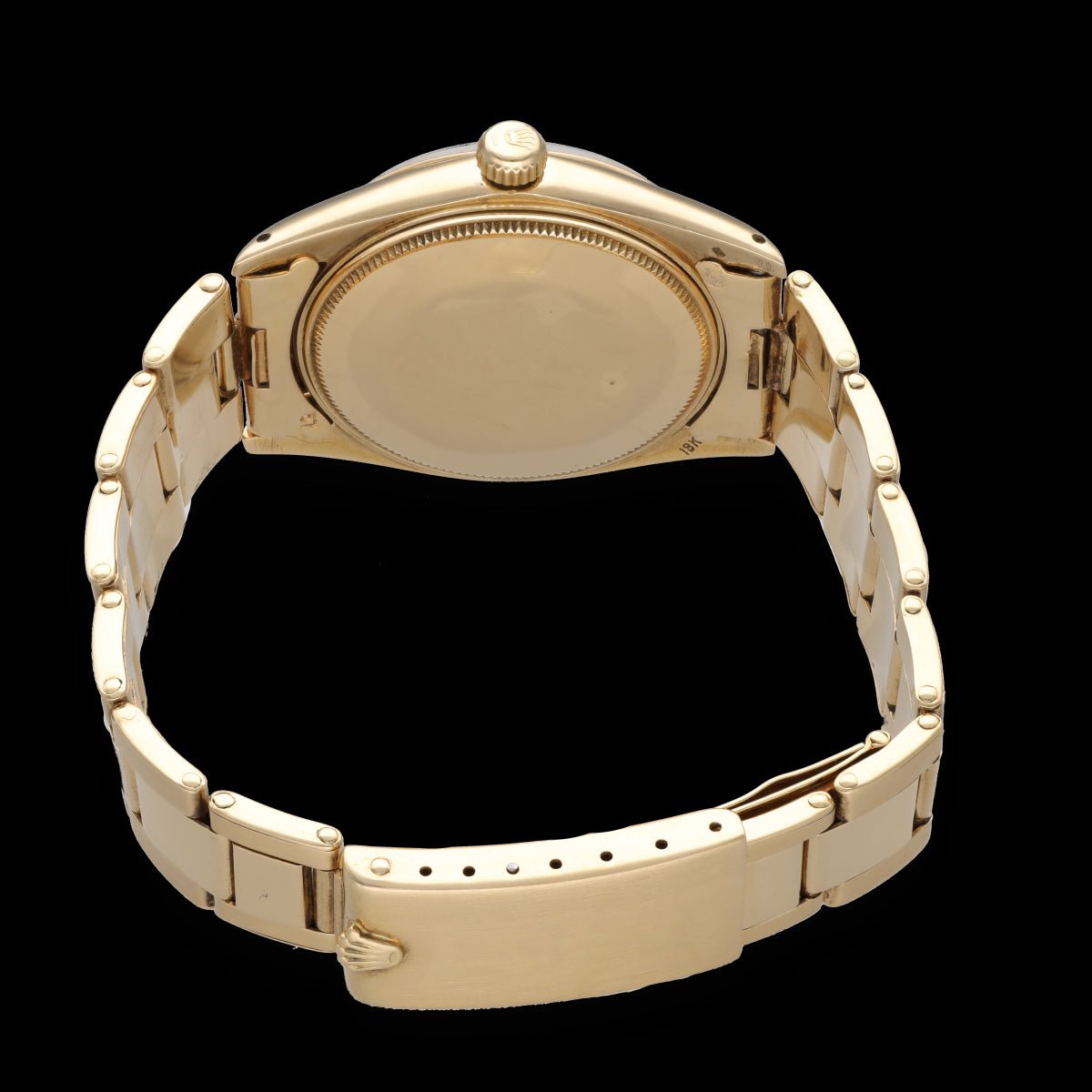 Montre Rolex Oyster Date en Or jaune 18 Cts de 1974. 34 mm . Ref : 1503. Automatique - Castafiore