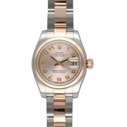 Montre ROLEX "Oyster Datejust Lady" en or rose et acier - Castafiore