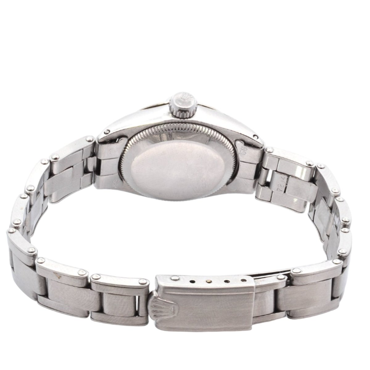 Montre ROLEX "Oyster Perpetual Date" en acier - Castafiore