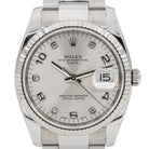 Montre ROLEX "Oyster Perpetual Date" en Acier Diamant - Castafiore