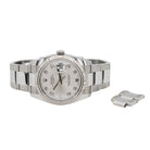 Montre ROLEX "Oyster Perpetual Date" en Acier Diamant - Castafiore