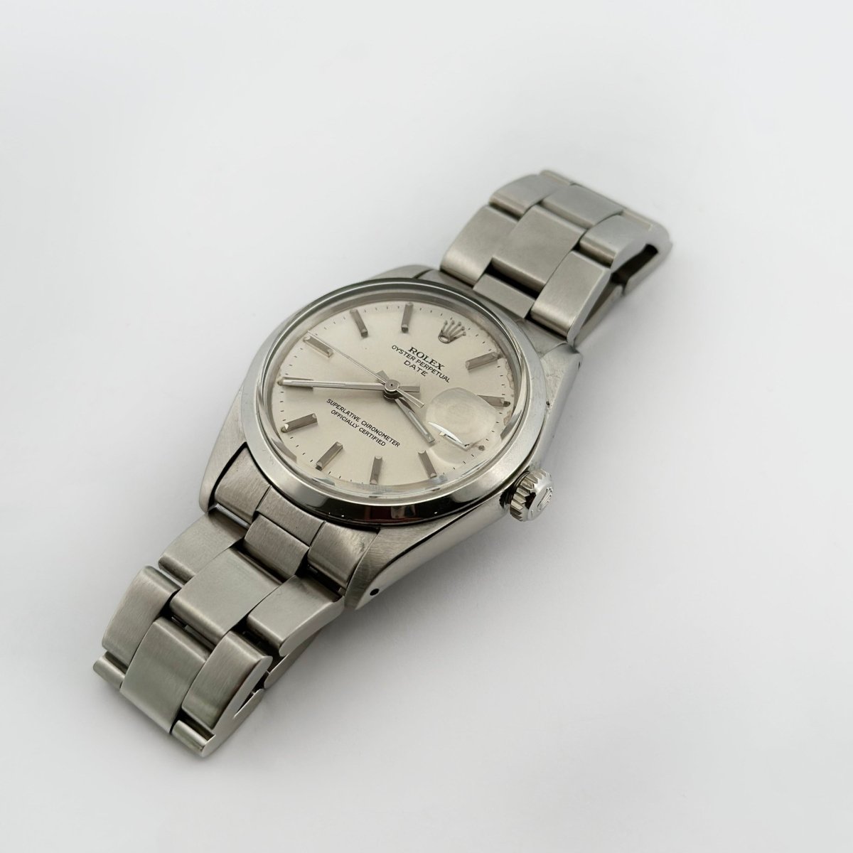 Montre ROLEX "Oyster Perpetual" en acier - Castafiore