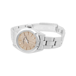 Montre ROLEX "Oyster Perpetual" en acier et argent - Castafiore
