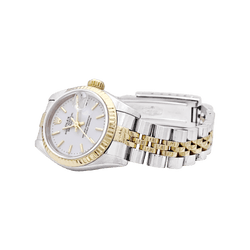 Montre ROLEX "Oyster Perpetual Lady DateJust" en or jaune et acier - Castafiore